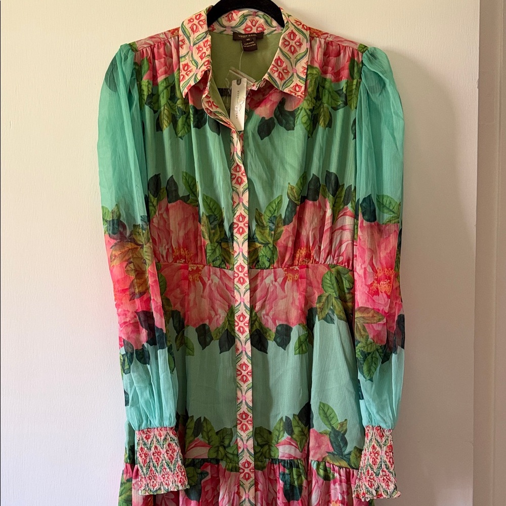 Anthropologie Floral Maxi dress